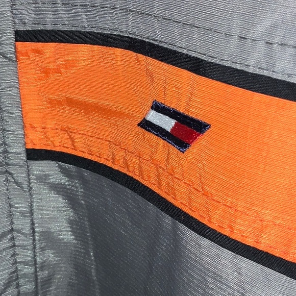 NWT! Tommy Hilfiger Men’s Jacket. Size XL. Orange and Gray. - Picture 8 of 9
